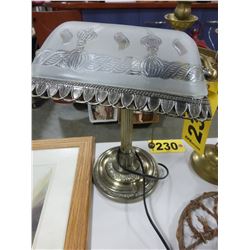 BANKERS DESK LAMP & MINI CHAIR