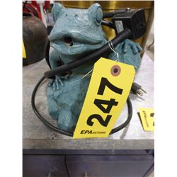 FROG ELECTRIC FOUNTAIN