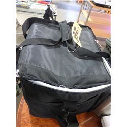 ICE COOLER, PLASTIC AMMUNITION BOX & 2 ROPES