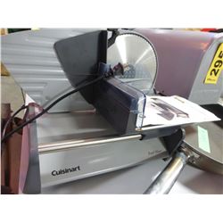 CUISINART ELECTRIC MEAT SLICER & 15" LARGE FRYING PAN