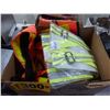 Image 1 : BOX WITH 8 SAFETY VESTS (ONE SIZE)