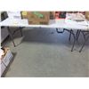 Image 1 : 6' PLASTIC FOLDING TABLE