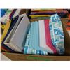 Image 3 : 4 BOXES OF OFFICE SUPPLIES, SIGNS, PAPER, FILE FOLDERS, ETC