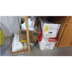 4 BOXES OF ASSORTED SYROFOAM CUPS & LIDS