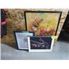 Image 1 : 3 PRINTS (DINER, FLOWERS & STARFISH)