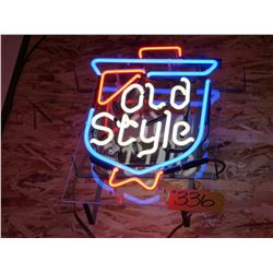 NEON SIGN "OLD STYLE" (WORKING)