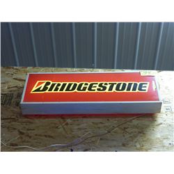 LIGHTED SIGN "BRIDGESTONE" (WORKING)