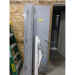 FIRE RATED METAL DOOR & FRAME (30" X 80")