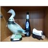 Image 1 : JIM BEAM DUCK DECANTER, WAGON DECANTER & COORS LIGHT BOTTL