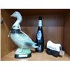 Image 2 : JIM BEAM DUCK DECANTER, WAGON DECANTER & COORS LIGHT BOTTL