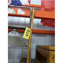 2 WOOD CANES