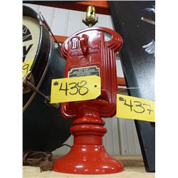 VINTAGE RED PARKING METER