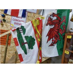 3 FLAGS - 2 WALES & PEI
