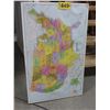 Image 1 : FRAMED US MAP