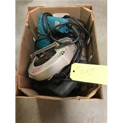 BATTERY CHARGER, JOBMATE SKILL SAW & MAKITA DRILL