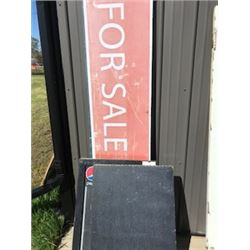 "FOR SALE" SIGN & 2 SIGN BOARDS