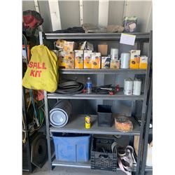 Metal Shelf & Supplies