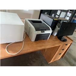 Maple Desk & contents