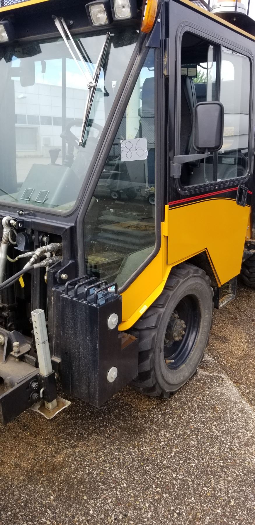 2008 MT-6 with plough and sweeper Trackless-