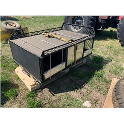 Custom Vehicle Organizer - Unused Extend0bed slide out tool box