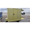 Image 5 : Custom 6x 8 ft enclosed single axel trailer with doors and generator