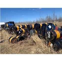 Quantity of 6 x 45 gallon jet fuel drums (empty)