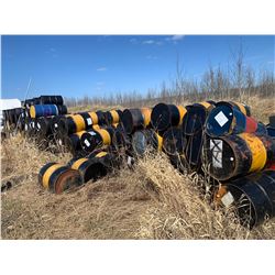 Quantity of 6 x 45 gallon jet fuel drums (empty)