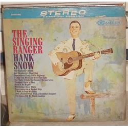 1959 LP used record 33 The Singing Ranger Hank Snow in English - en anglais utilisé