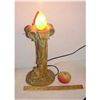 Image 1 : Peace light one-of-a-kind porcelaine light by Henri Fournier - flame de Paix création unique