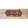 Image 1 : Remarcable antique superbe toy with key bulldozer & driver - jouet vieux remarquable avec conducteur