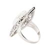 Image 3 : 0.50 ctw Diamond Ring - 14KT White Gold