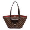 Image 3 : Louis Vuitton Damier Ebene Canvas Leather Manosque PM Bag