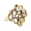 Image 1 : 0.50 ctw Diamond Ring - 14KT Yellow Gold