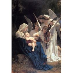 William Bouguereau - Song of the Angels