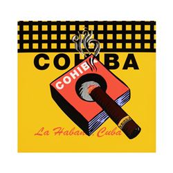 Cohiba by Steve Kaufman (1960-2010)