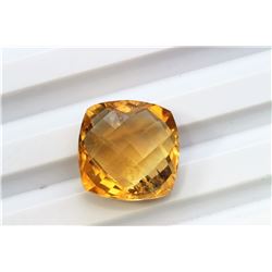 12.61ct Cushion Shape Citrine