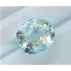 5.66ct Oval Cut Aquamarine