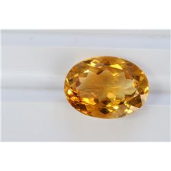 9.08ct Oval Shape Citrine