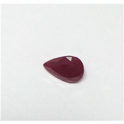 1.12ct Pear Cut Ruby