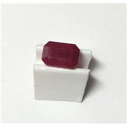 0.83ct Emerald Cut Ruby