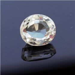 3.55ct Oval Cut No Heat Natural Ceylon Yellow Sapphire