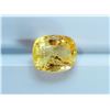 Image 1 : 3.78ct Cushion Cut Natural Ceylon Yellow Sapphire