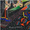Image 2 : Raphael Abecassis Mixed Media Original; Hand Signed and with Certificate of Authenticity.