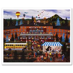 "And All that Jazz" Limited Edition Lithograph by Jane Wooster Scott, Numbered and Hand Signed with 