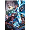 Image 1 : Marvel Comics "Marvel Adventures: The Avengers #31" Numbered Limited Edition Giclee on Canvas by Sal