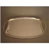 Image 1 : Tray  Sterling  Oval  with  Handles  German  #893688