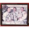Image 1 : Crew of First Manned Apollo Mission NASA Print, #893694