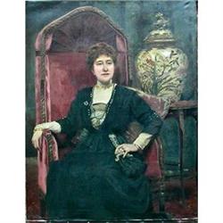 Portrait of a Lady by Charles Barrow Prescott #894144