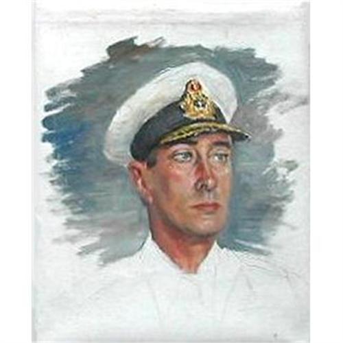 Portrait Study Of Lord Louis Mountbatten 894151