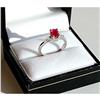 Image 1 : RUBY  1.25 CARATS  * Diamond Ring #894163